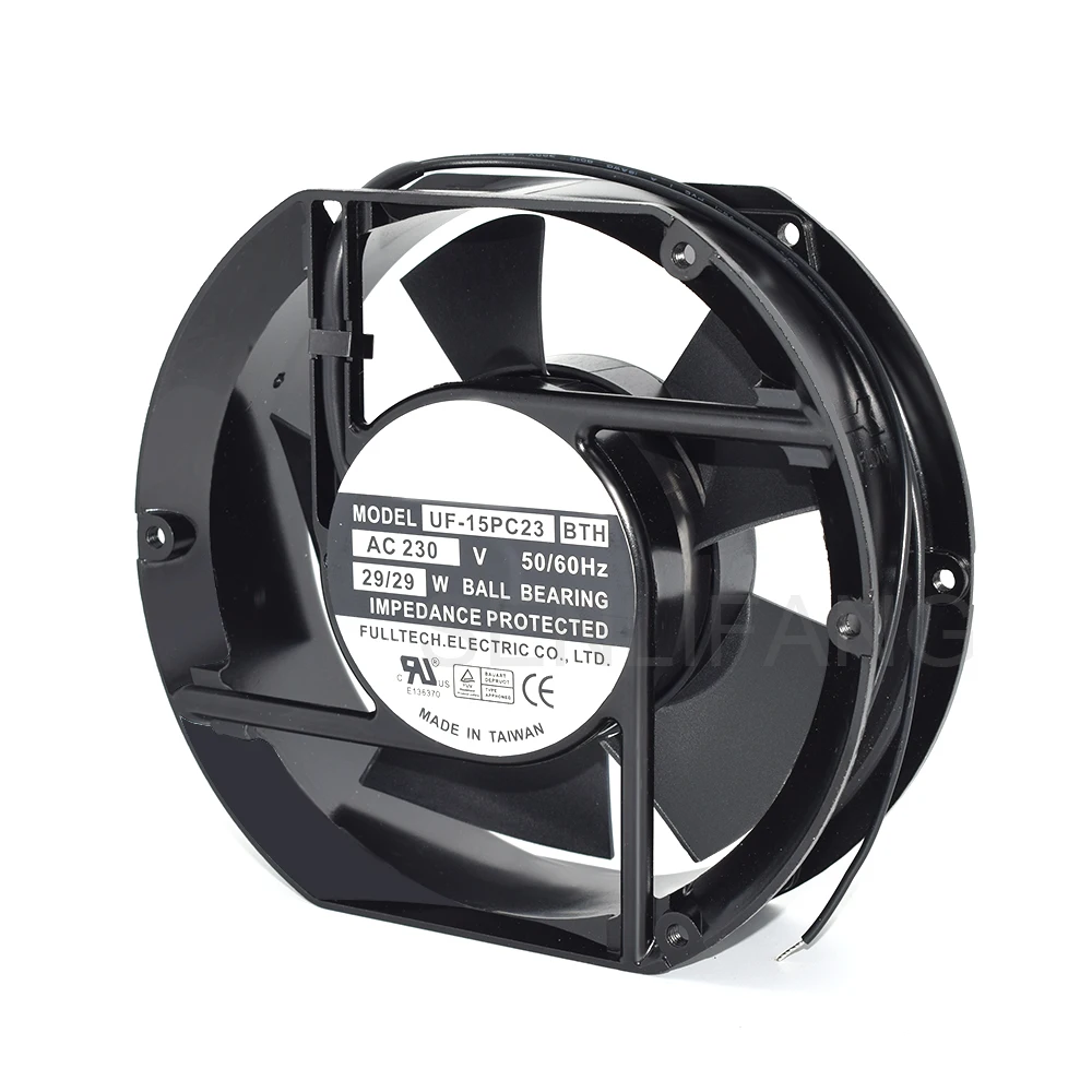 Imagem -03 - Boa Qualidade para Fulltech Uf15pc23 Bth ac 230v 50 60hz 29w Rolamento de Esferas Impedância Protegido Ventilador de Refrigeração