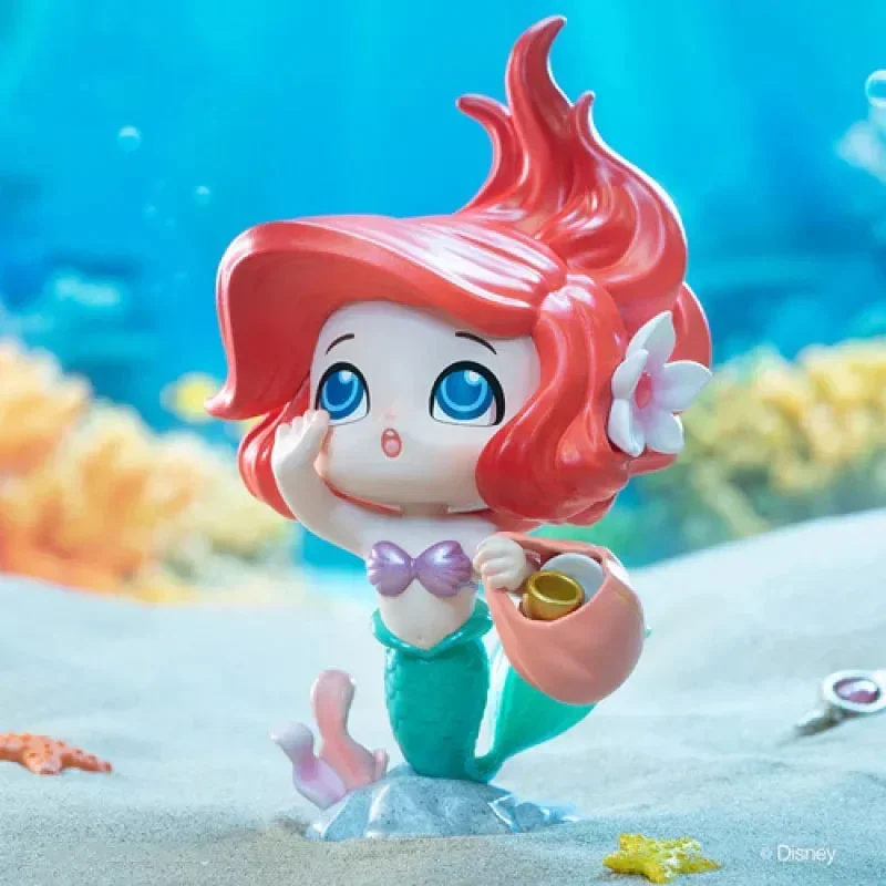 

100% Original Disney 100Anniversary Princess Childhood Series Genuine Blind Box Toys Kawaii Anime Action Figure Caixa Caja