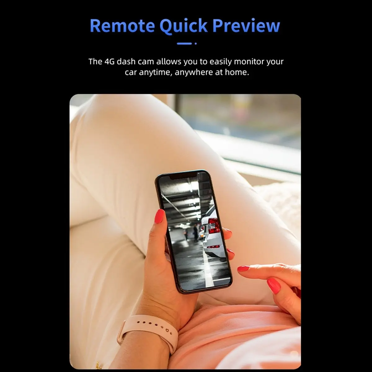 DTD1224~1080P HD Car Dash Camera 4G Collision Sensor Alarm Remote Video Playback Driving Recorder Monitor Camera