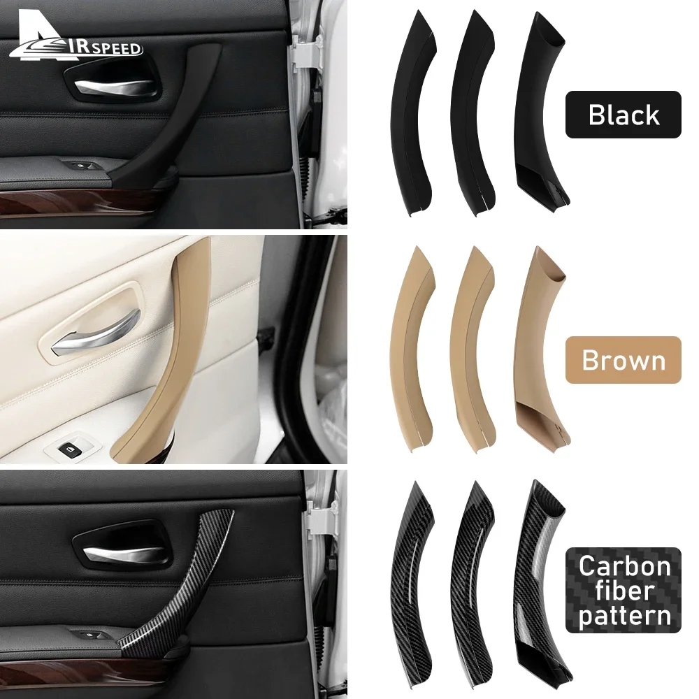 

ABS for BMW 3 Series E90 330i 320i 325i 330d 318i 2004 -2012 Car Inner Door Handle Pull Protective Cover Armrest Panel Trim RHD