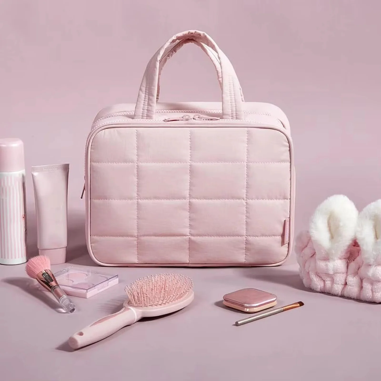 

Multi Functional Toiletry Bag Storage Bag Hanging Bathroom Large Portable Storage Box Cosmetic Case Makeup Women Outdoor Bags