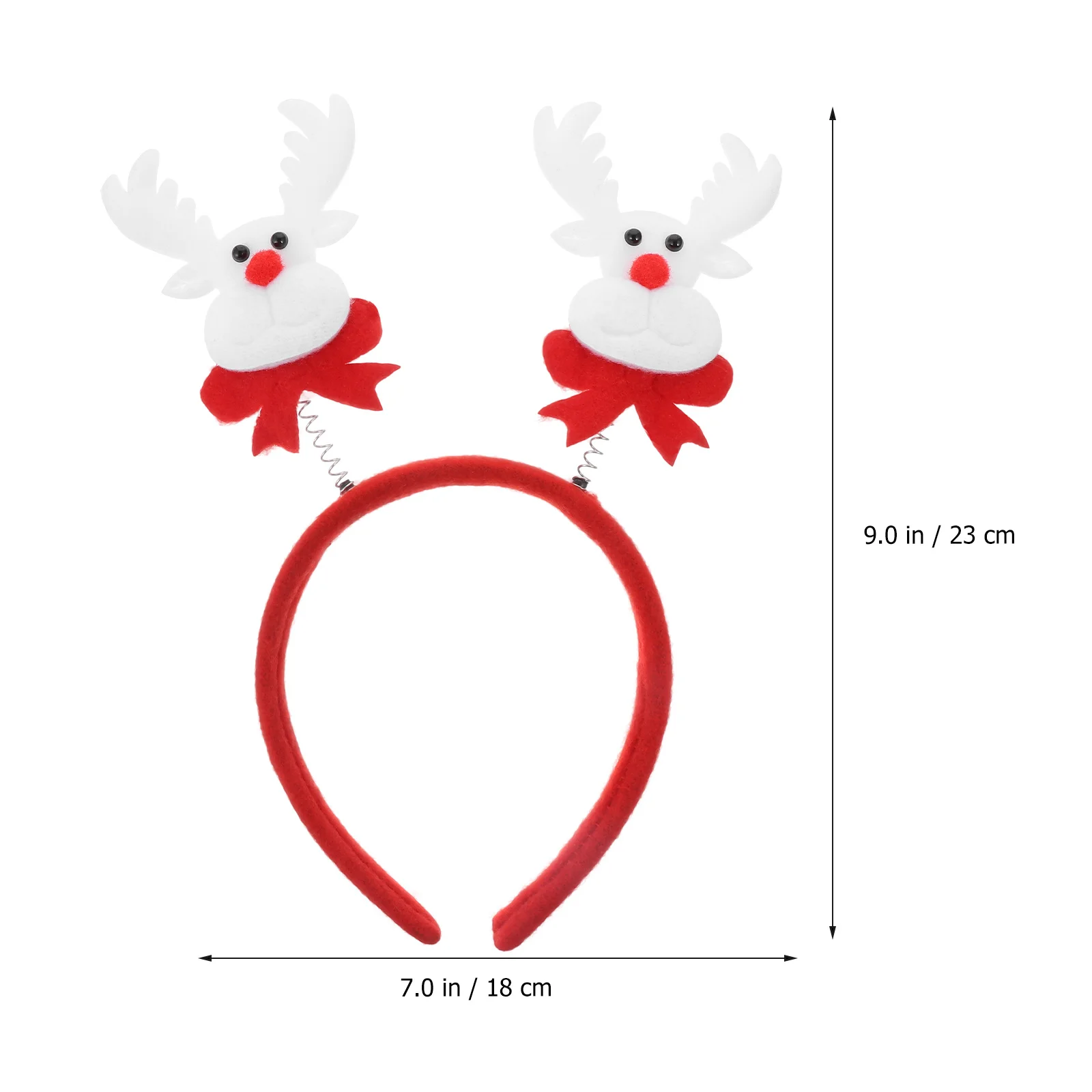 

5Pcs Christmas Hairbands Practical Durable Party Headwear for Women Holiday Festival Hair Hoop Accessories