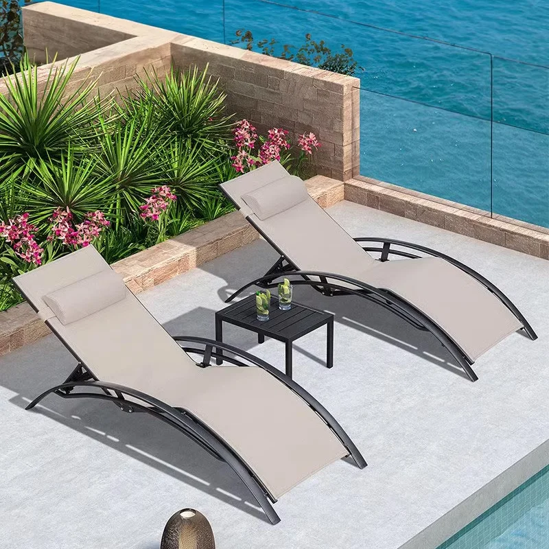 

Rattan Luxury Beach Chair Recliner Minimalist Swimming Unique Beach Chair Waterproof Ergonomic Silla De Playa Outdoor Furniture