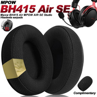 Replacement Foam Ear Pads for Mpow BH415 Air MPOW AIR SE Gaming Headset earpads Headphones memory foam Earpads Protein Leather