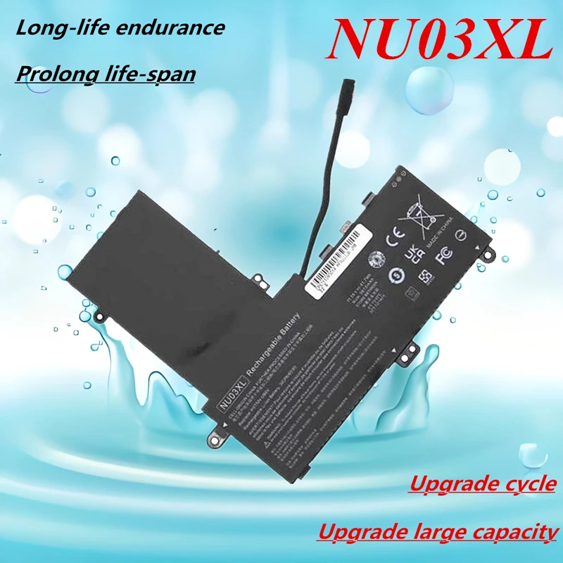 NU03XL  Laptop Battery For HP Pavilion x360 Series For x360 Convertible PC Series HSTNN-UB6V NU03XL  TPN-W117  TPN-C128