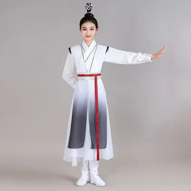 3pcs Set Chinese Costume Child Kung Fu Wushu Uniform Chinese Traditional Clothes for Boy