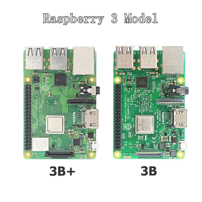 

Материнская плата Raspberry 3 Model B +, 1,4 ГГц, 64 бит, четырехъядерный процессор ARM Cortex-A53 с поддержкой Wi-Fi, Bluetooth и Power-over-Ethernet