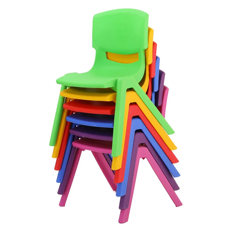 

Factory Wholesale Colorful Indoor Kindergarten Children Furniture Plastic Chair For Kids Dining Kids Chair