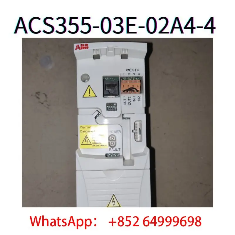 

second-hand Inverter Drive ACS355-03E-02A4-4 0.75KW 380V tested ok