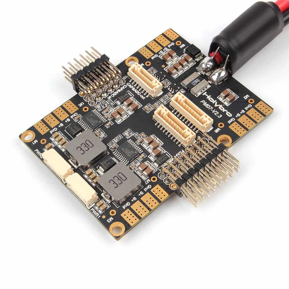 Holybro Pm07 وحدة إدارة الطاقة Pm مع مخرج Ubec 5 فولت لـ Pixhawk 4 Px4 وحدة تحكم في الطيران Rc أجزاء الطائرة بدون طيار للسباق