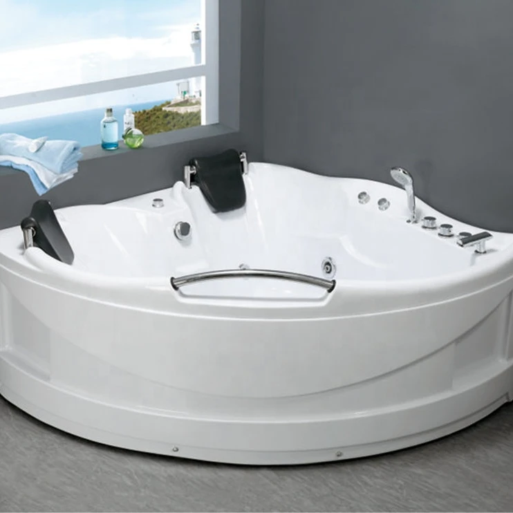 Bathroom Corner ABS Heart Shaped Cheap Indoor Whirlpool Hot Bath Tubs Bathtubs With Cheap Prices
