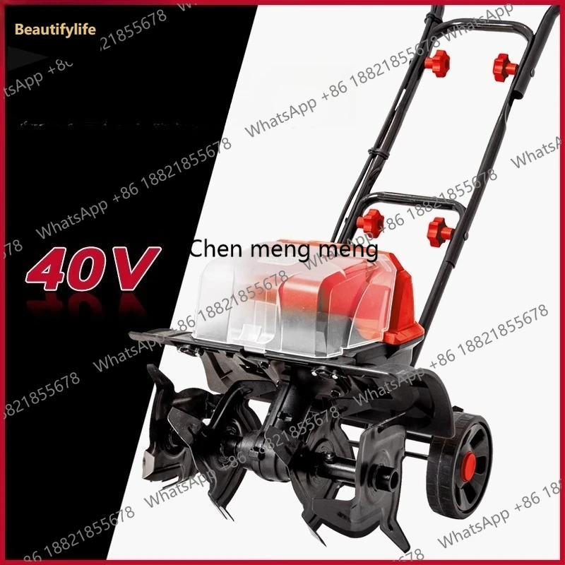 

A601 Electric soil loosener lithium battery plow small-scale turning and rotary tilling plowing machine