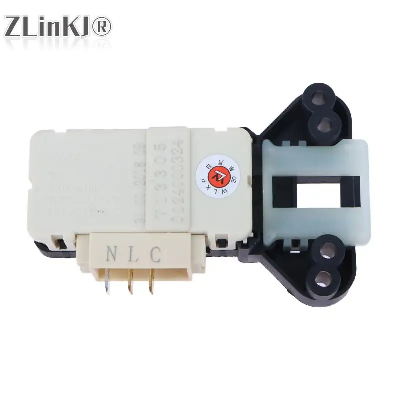 1Pcs Washing Machine ZV-446 T85 Electronic Door Lock Delay Switch 0024000324 Washer Parts