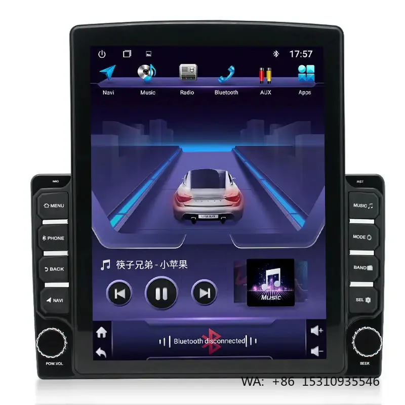 9.7'' Vertical Tesla Android 10 forS-MAX Galaxy 2007-2015 Car Radio Stereo GPS Navigation Player Multimedia Player