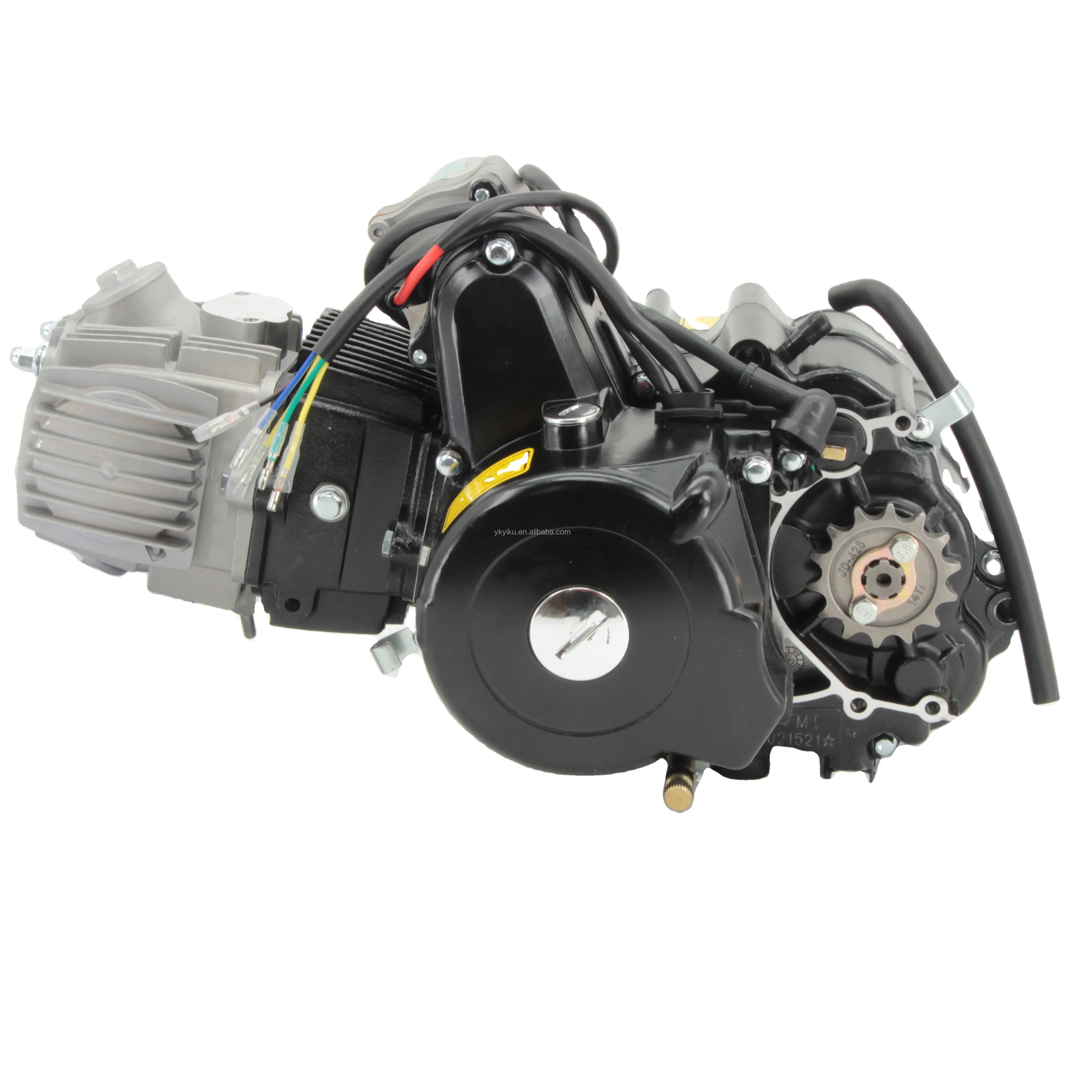 Chinese high quality air cooled single cylinder 110cc motorcycle engine assembly 4 strokes