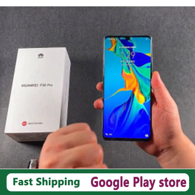 Original HuaWei P30 Pro VOG-L29 Smart Phone 40.0MP Camera IP68 Waterproof 6.47