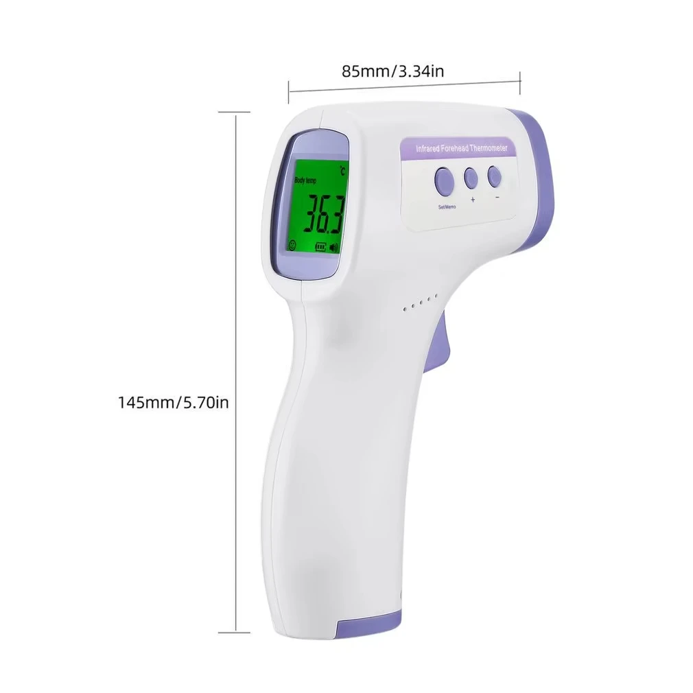 MINK Forehead Digital Thermometer Non Contact Infrared Medical Thermometer Body Temperature Fever Measure Tool for Baby Adults