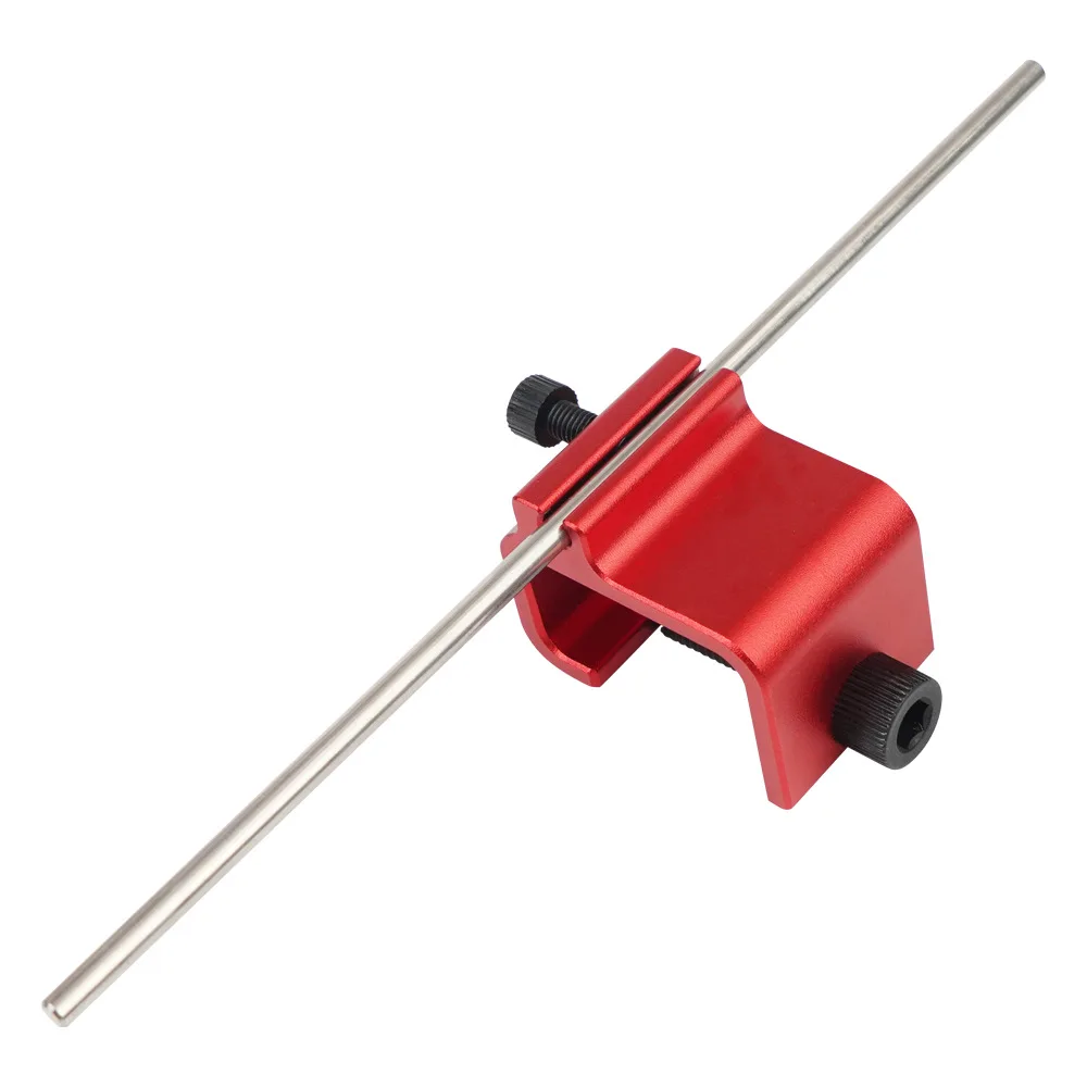 Ferramenta de alinhamento de corrente vermelha e preta, ferramenta de alinhamento rápida e precisa, universal para motocicleta, atv, bicicleta, esporte, dirt bike