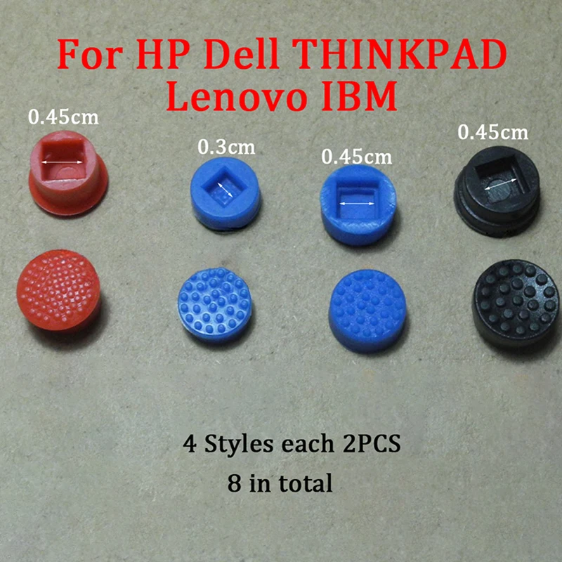 1SET Laptop Keyboard Trackpoint Pointer Mouse Stick Point Cap For DELL HP Lenovo IBM Thinkpad X200 X201T X22 Laptop Button Cap