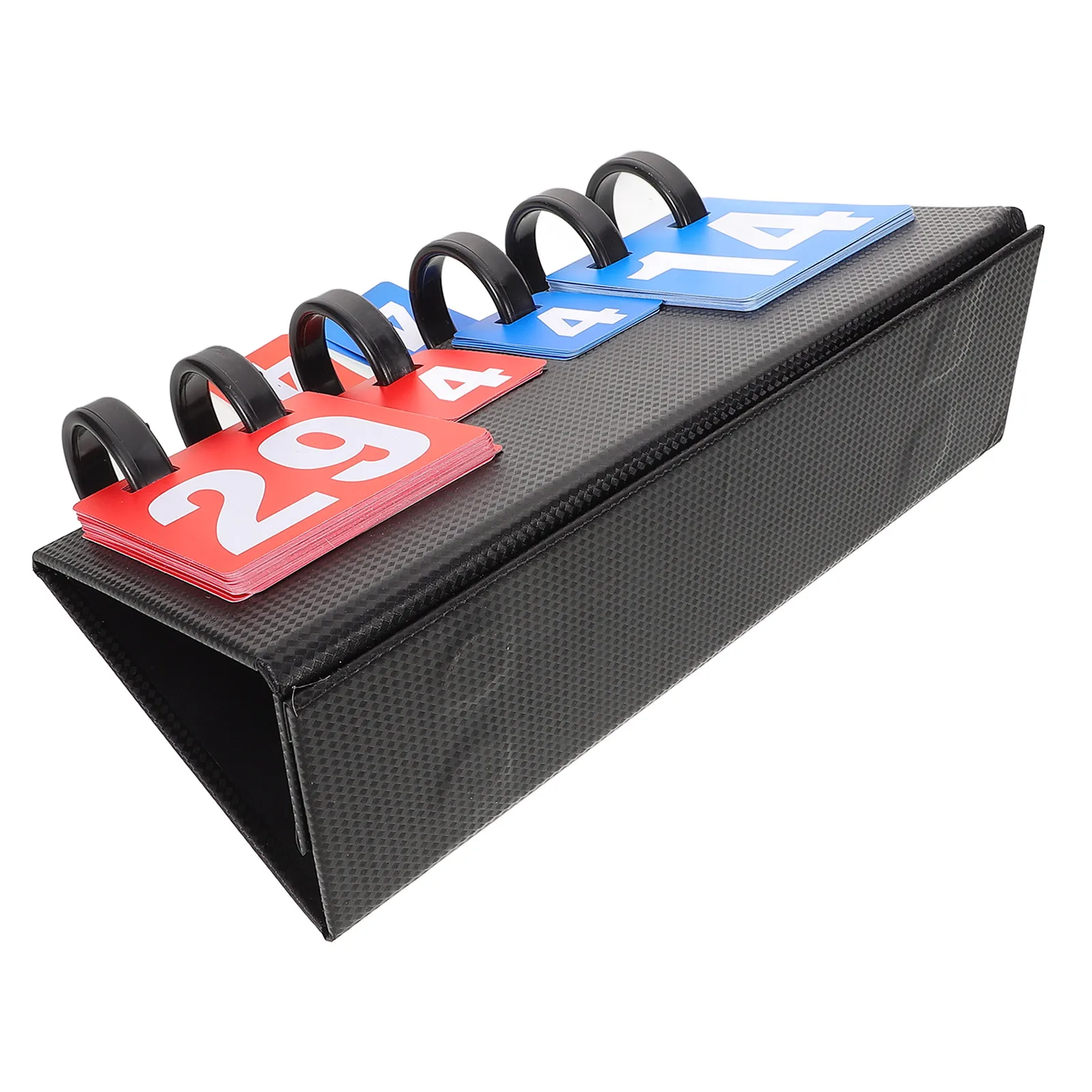 

Basketball Scoreboard Flipper Durable PVC Portable Game Score Keeper Resettable Tracker for Basketball Pong Cornhole