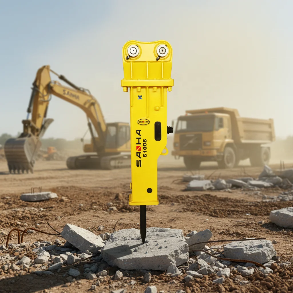 Hydraulic Breaker for 0.8-55 Ton Excavators 1 Year Warranty CE Certification Construction