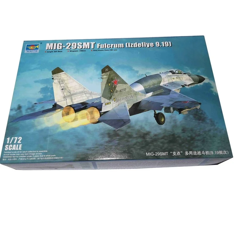 عازف البوق 1/72 MIG-29SMT نموذج لغز تجميع البلاستيك المقاتل