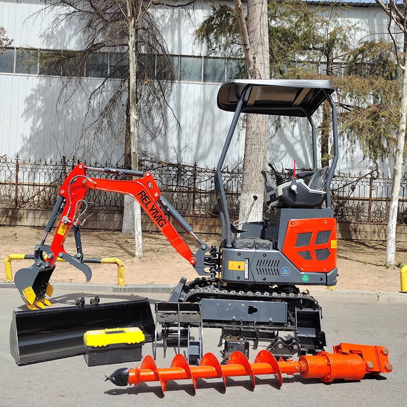 Pabrik Cina yang Memproduksi Mini Excavator Crawler Micro Digger Mini Excavator yang Dikustomisasi