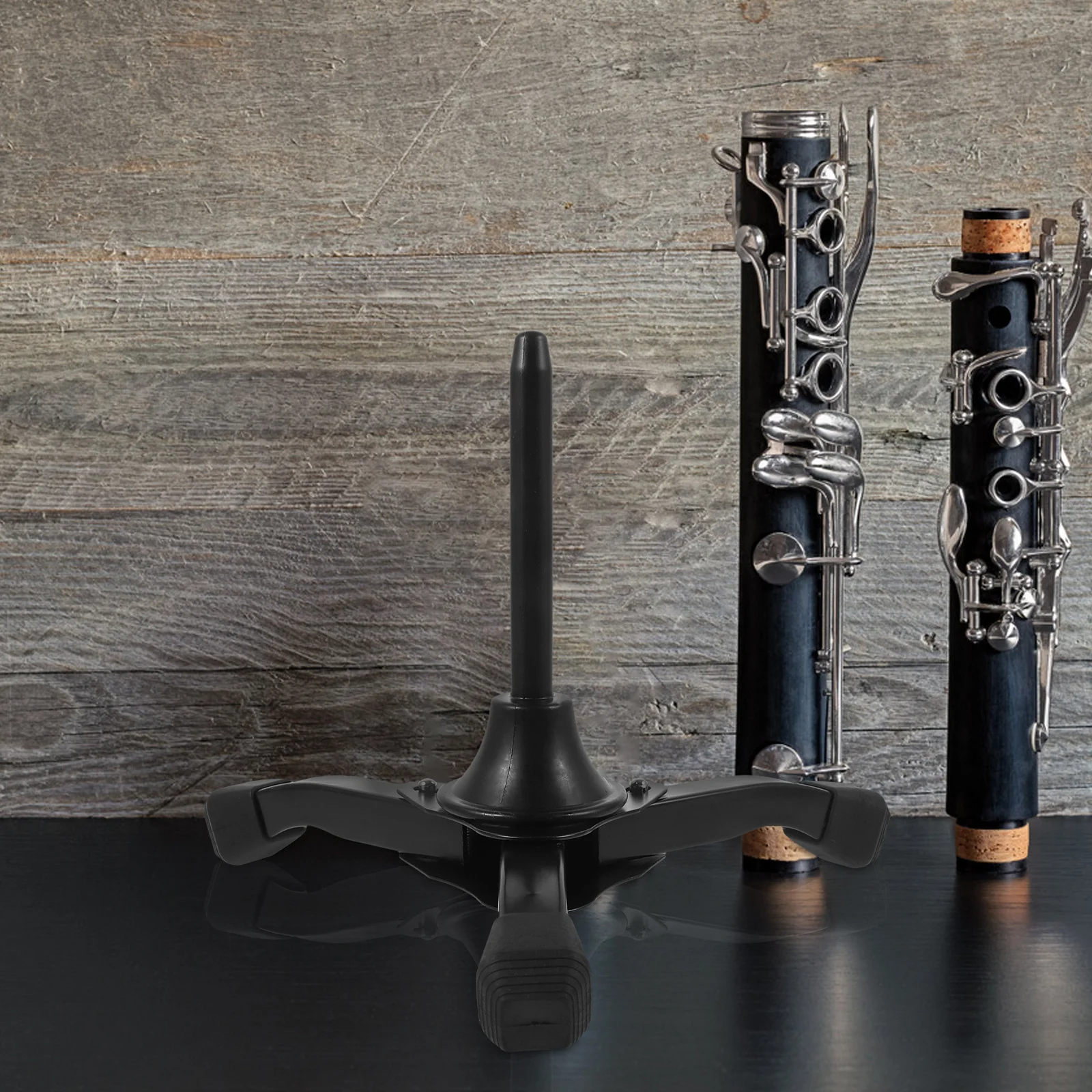 

Foldable Clarinet Stand Portable Non-Slip Holder for Flute Oboe Wind Instrument Clarinet Floor Stand Holder Oboe Bracket