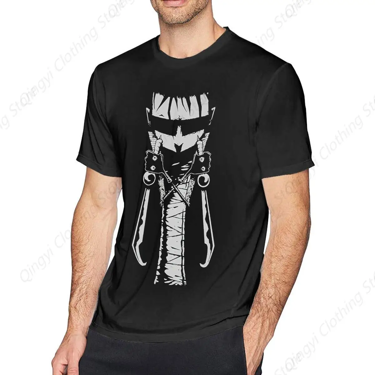 Johnny The Homicidal Maniac Mens Black Morden Tshirt