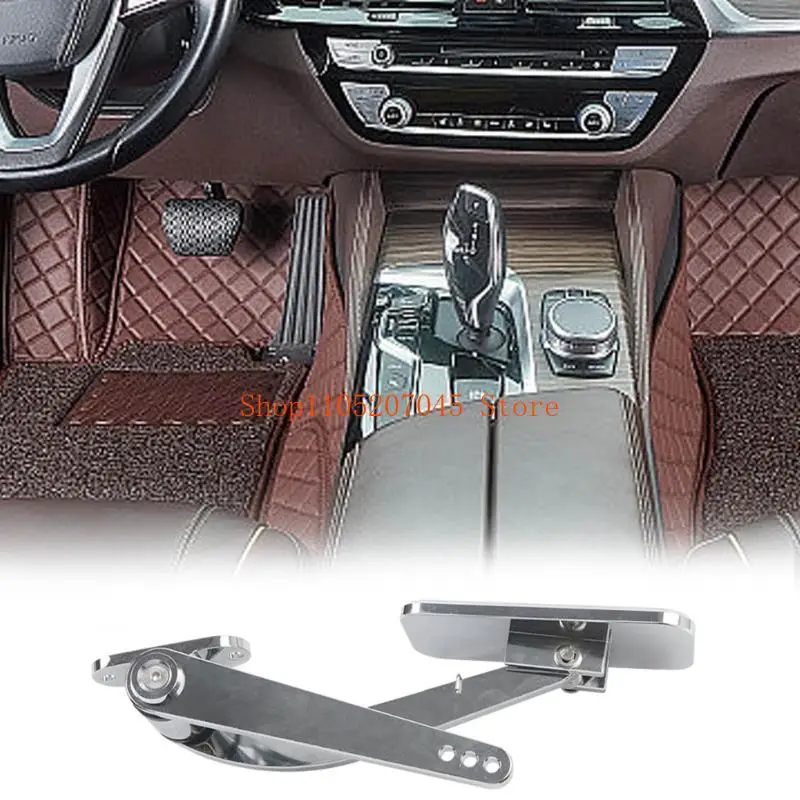 مسند قدم عالمي مقيد من الألومنيوم 37cd للسيارات والدراجات النارية، لمسة نهائية ناعمة مع خطة آمنة ضد الانزلاق