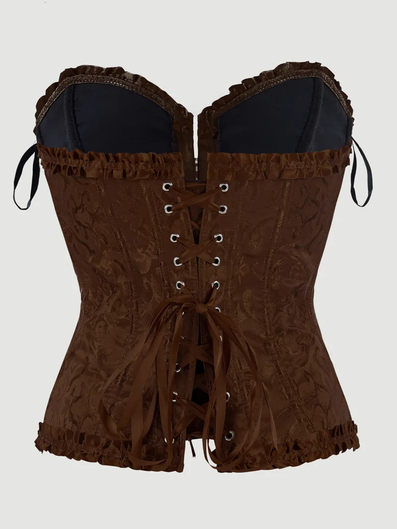 

Corset Vest Shapewear Belly Band Tight Strap Corset Waist Seal Solid Color Flower Print Top For Woman Pure Desire Casaul 24JY