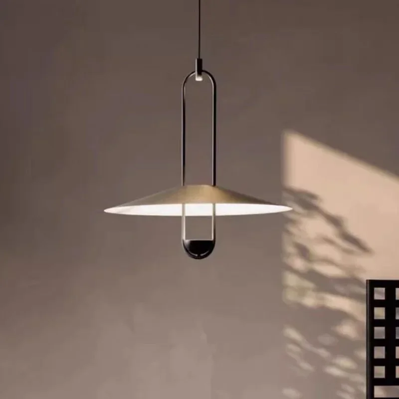 

Modern Minimalist Restaurant Hardware Pendant Lights LED Bedroom Study Bar Counter Coffee Shop Designer Decorative Hanging Lamps