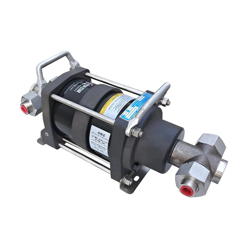 Air Driven Liquid Pump Piston Pump Ultra High Pneumatic Hydraulic High Pressure Fluid Testing Pump for New Energy