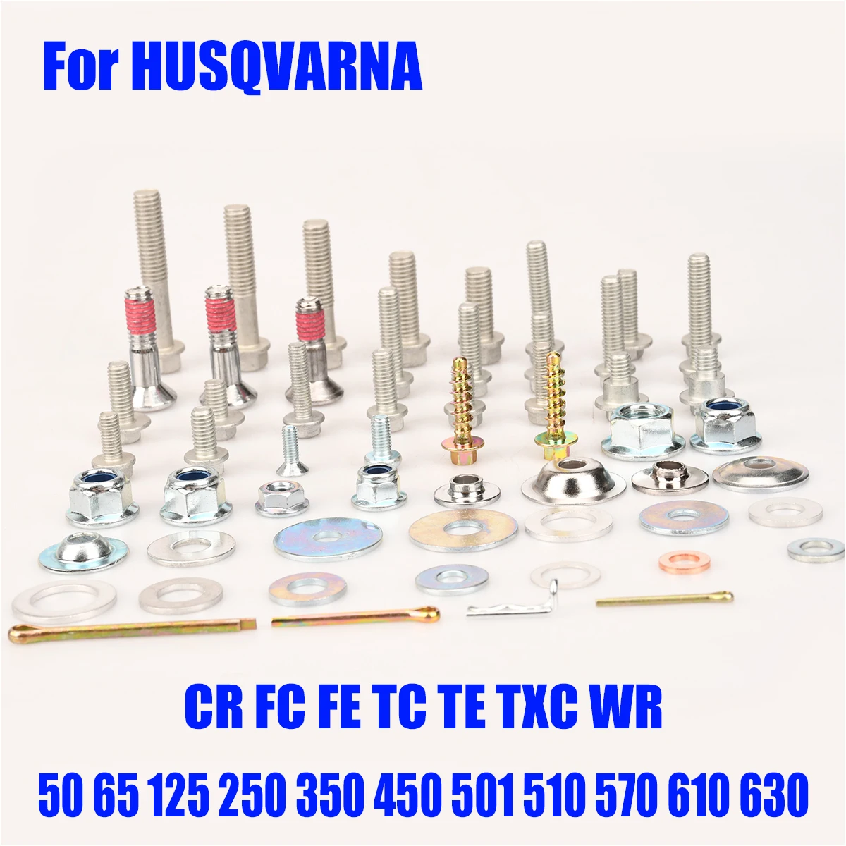 

Motorcycles Fairing Fender Screw Bolt Kit Set For HUSQVARNA CR FC FE TC TE TXC WR 50 65 125 250 350 450 501 510 570 610 630
