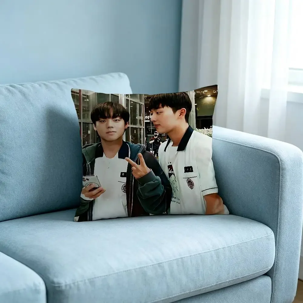 W-weak Hero Cute Customizable Square Pillowcases, Stylish And Soft, Perfect For Beds, Cars, And Sofas.