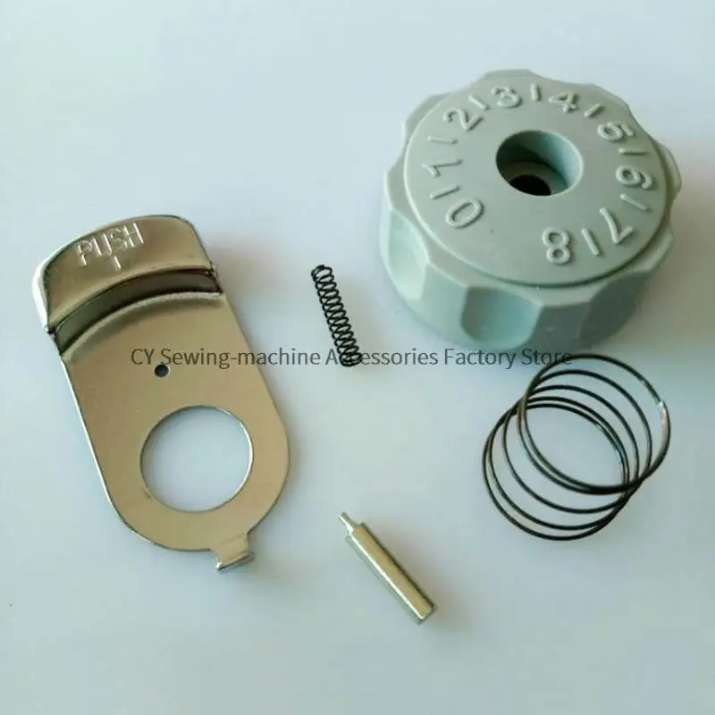 

0-8 Single Needle Auto Adjust Feed Dial Assy Numarator Set Feed Regulator Pin Spring Plate Industrial Sewing Machine Spare Parts