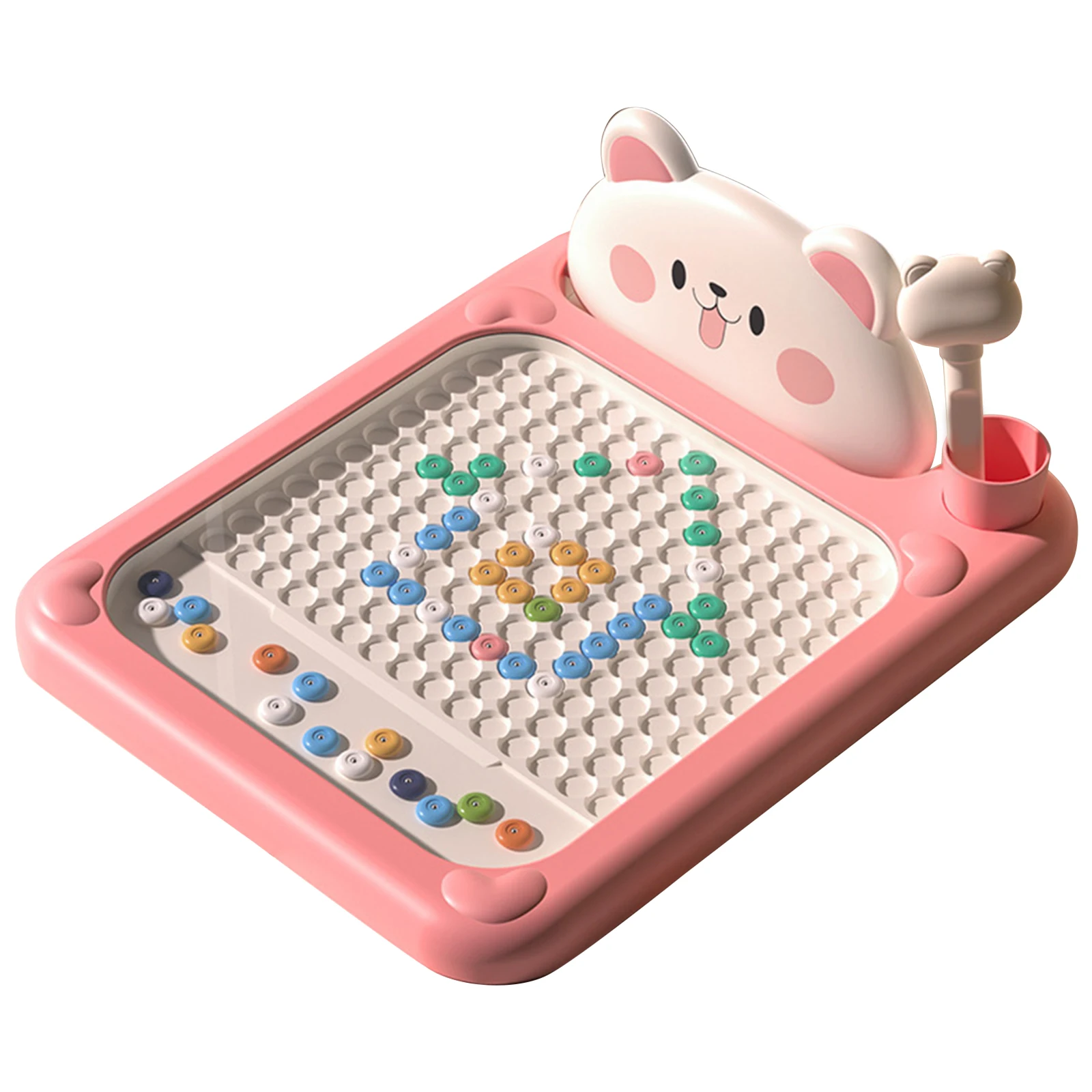 Cartoon magnetisch tekenbord Herbruikbaar creatief tekenbord Groot magnetisch graffitibord voor puzzelspeelgoed voor vroeg onderwijs