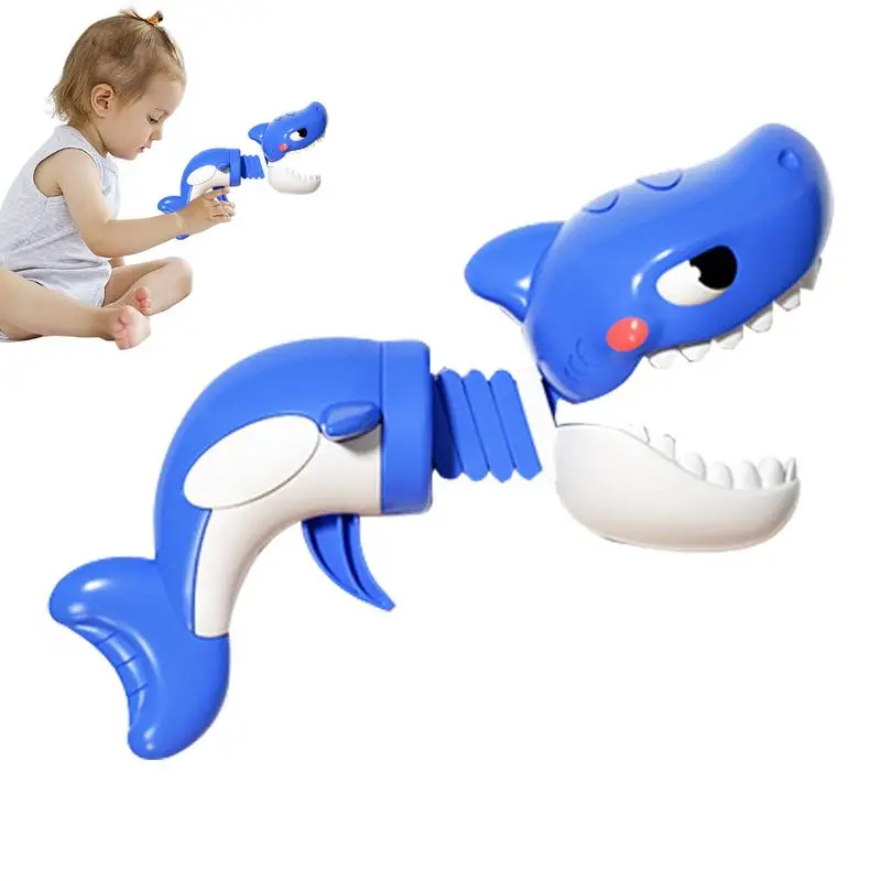 Sharks Bite Fingers Small Crocodile Teeth Toys Game For Kids Family Party Tabletop Game Transformable & Stretchable Interactive