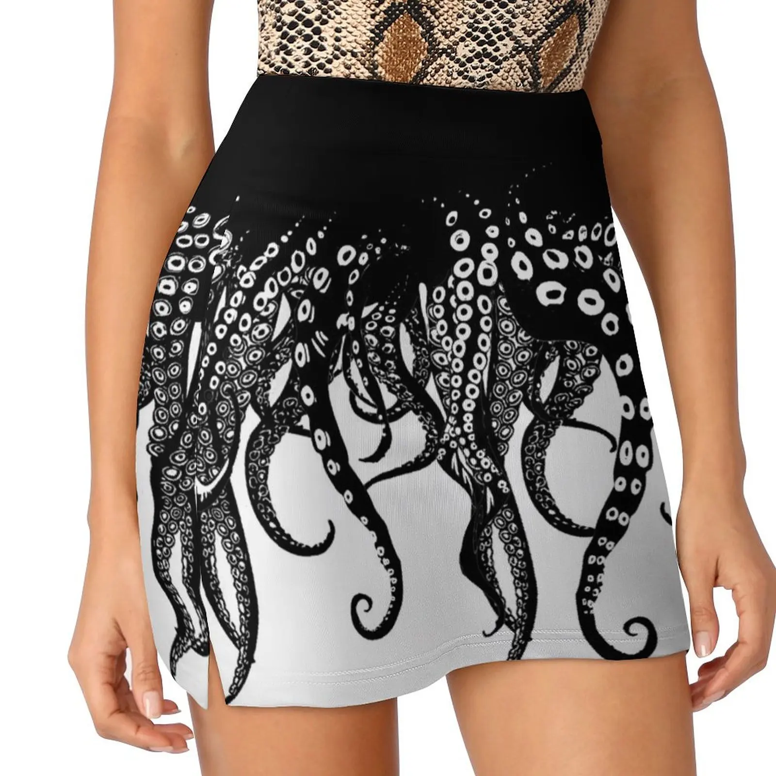 Sensual Embrace: Unveil the Mystery with Tentacles of Love Mini Skirt Summer dress mini skirt