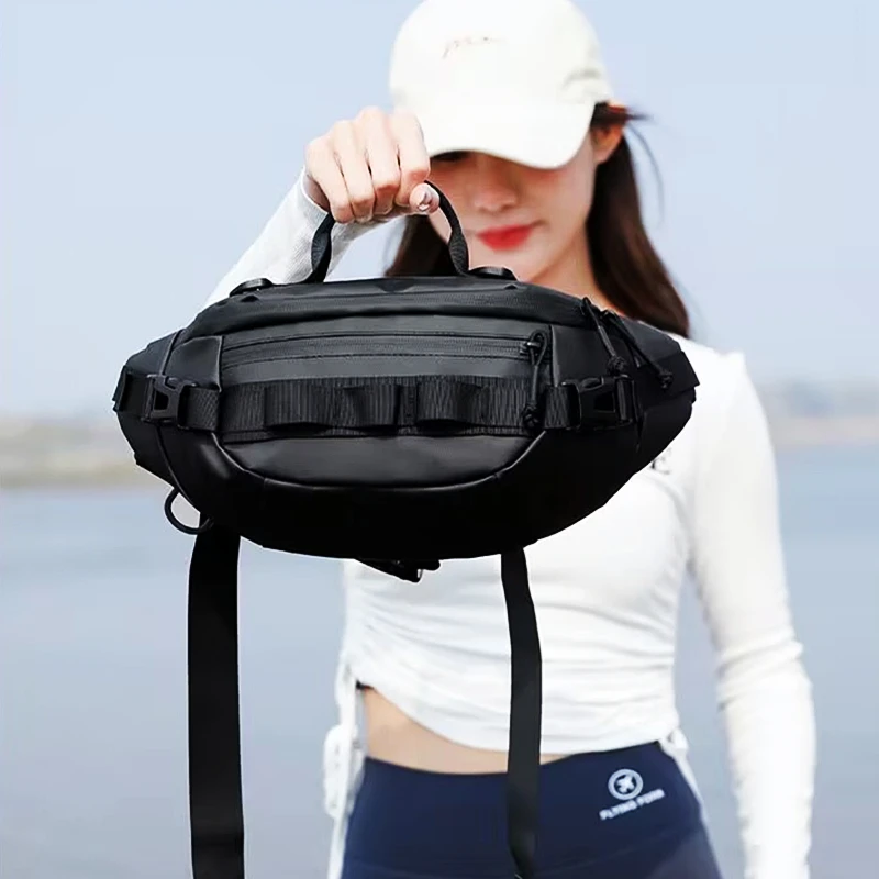 

Fishing Tackle Bags Waist Fanny Pack Fishing Lures Line Box Utility Storage Accessories Outdoor Camping Shoulder Crossbody Bag