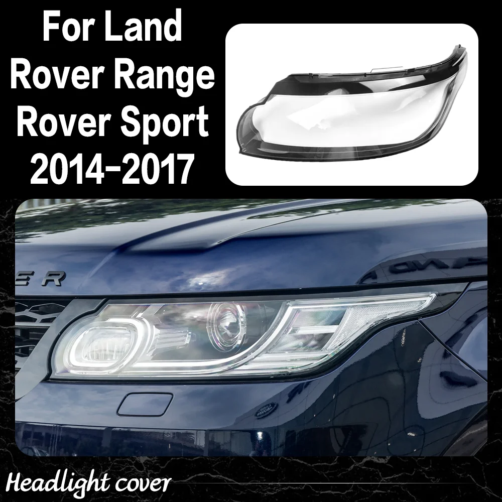 

Headlight Cover For Land Rover Range Rover Sport 2014 2015 2016 2017 Headlamp Lens Plexiglass Replace Original Lampshade Housing