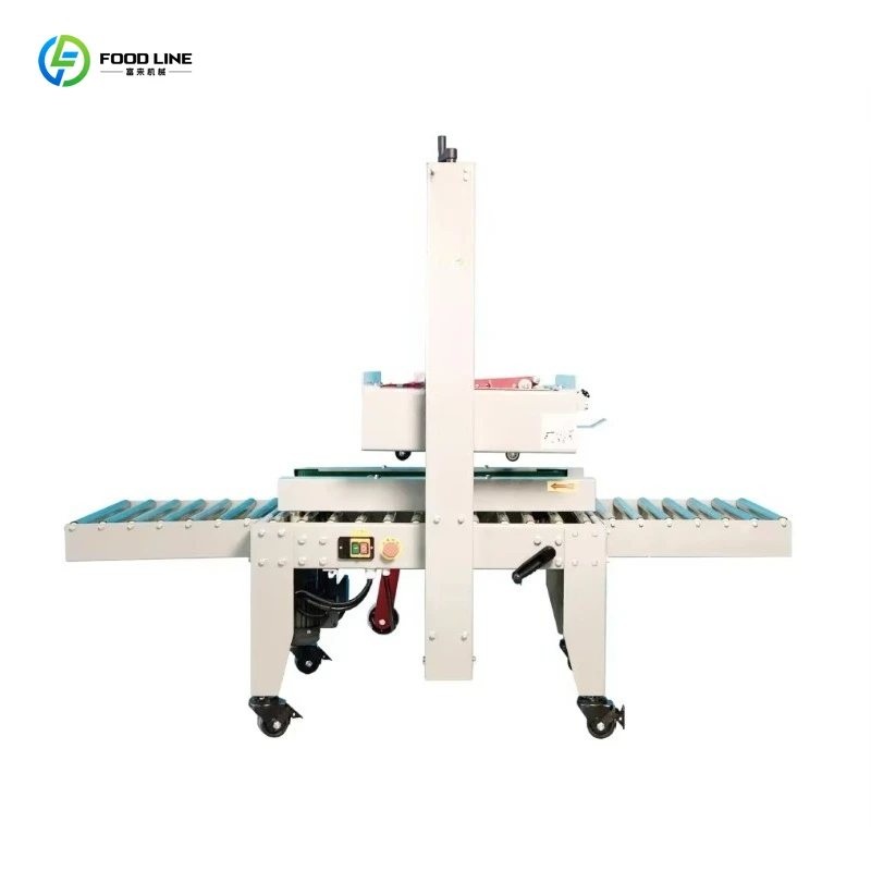 Customized Best Selling Semi-Automatic Electric Carton Tape Sealer with Gluing Machine for Paper Case Packaging