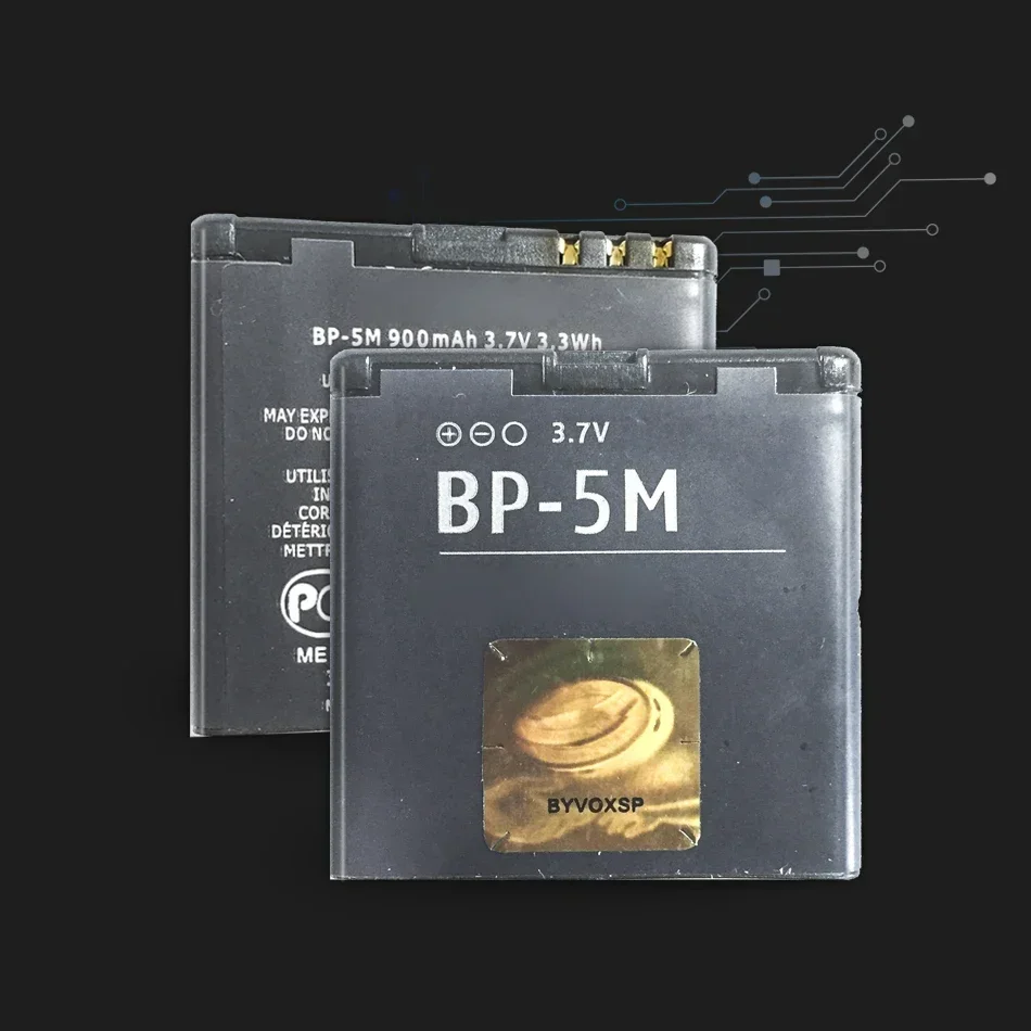 BP-5M 휴대폰 배터리, 노키아 6220 클래식 6500 슬라이드 8600, 루나 6110 네비게이터, 5610 5700 6500 S 7390