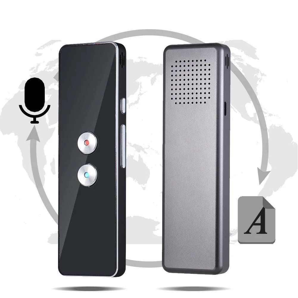 

2023 New Portable Intelligent Voice Translator Bluetooth-Compatible Text Photo 96 Languages For Learning Travel Business Meeting