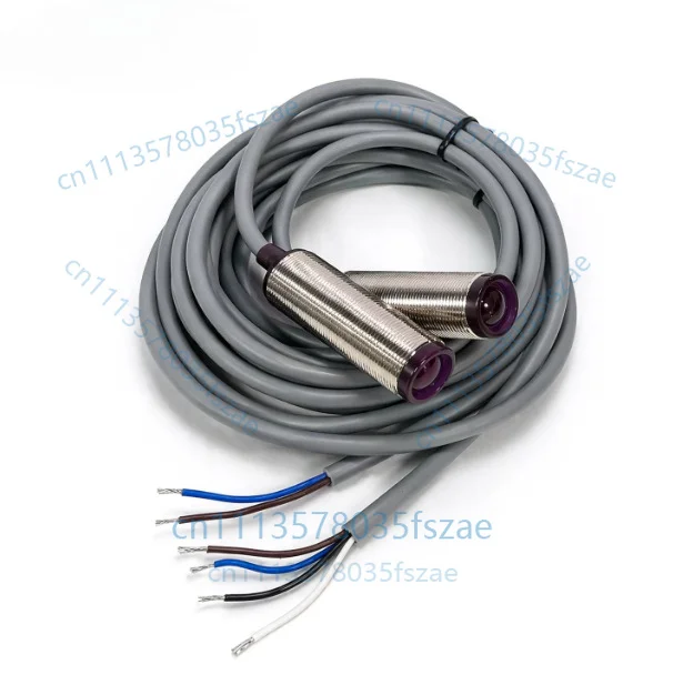 Accessories 1 pcs npn normally open and normally closed all-in-one photoelectric sensor bgt18-05noc, bgt18-20noc