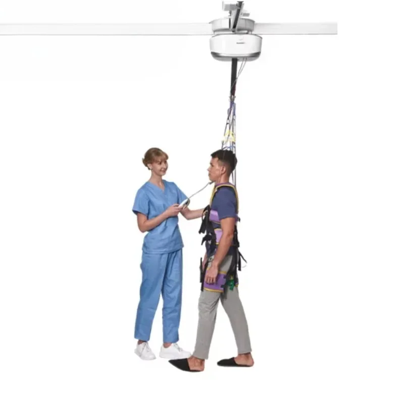 Hospital Patient Ceiling Lift Movable Disable Sky Track System for Patient Transfer and Walking Training