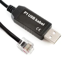 FTDI USB UART RJ12 Cable for Raspberry Domoticz Smart Meters P1 USB Kabel