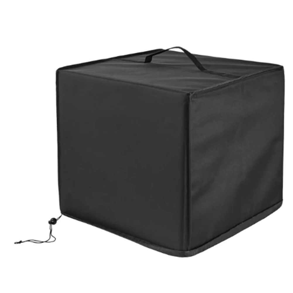 Waterproof Cover Black Oven Dust Cover Waterproof Dustproof Sun Protection Windproof For Countertop Appliances
