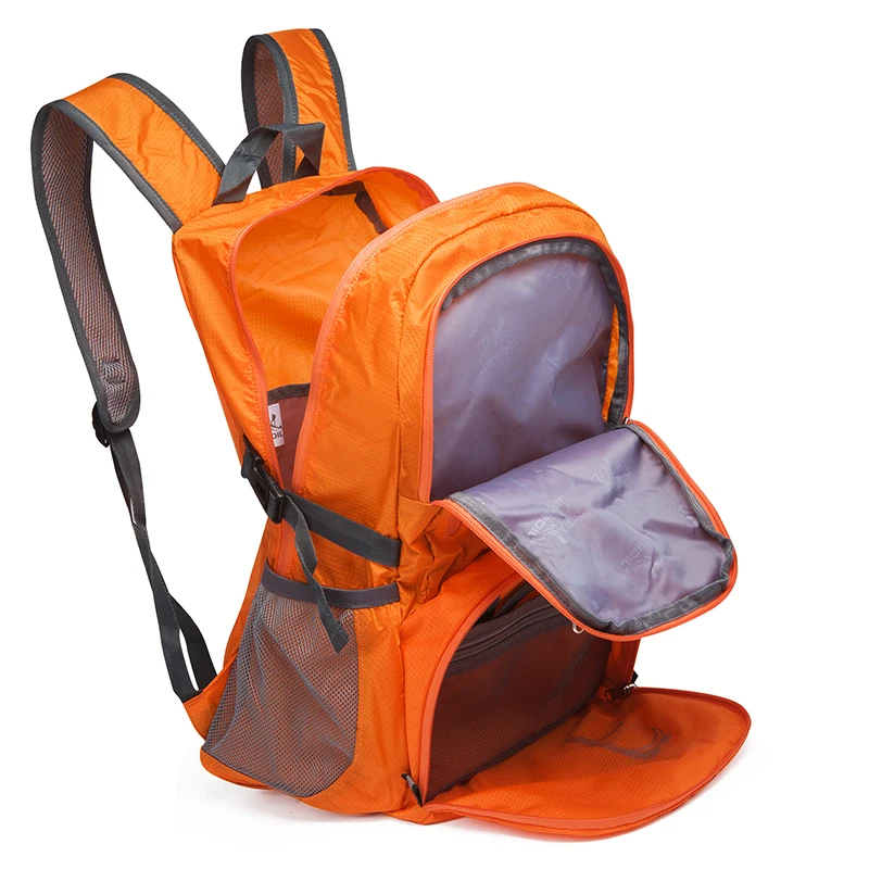 Imagem -03 - Ultraleve Mochila Leve para Escalada Impermeável Caminhadas Bolsas Dobra Portátil Viagens Camping Montanhismo Mochilas Escalada ao ar Livre