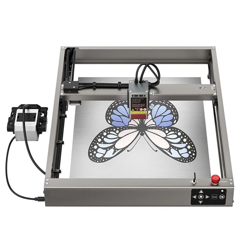 Higher Productivity Laser Engraver Cutter Five Safety Protections 22W CNC DIY Metal Laser Engraving Machine